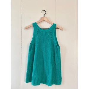 NWT Universal Thread Green Knit Sweater Vest